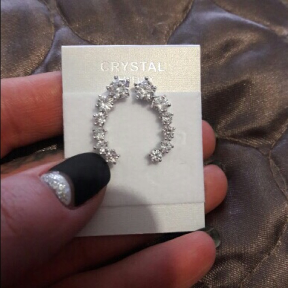 Stars Crystal Stars Earrings. SALE, NO OFFERS ❗️ - Picture 2 of 3